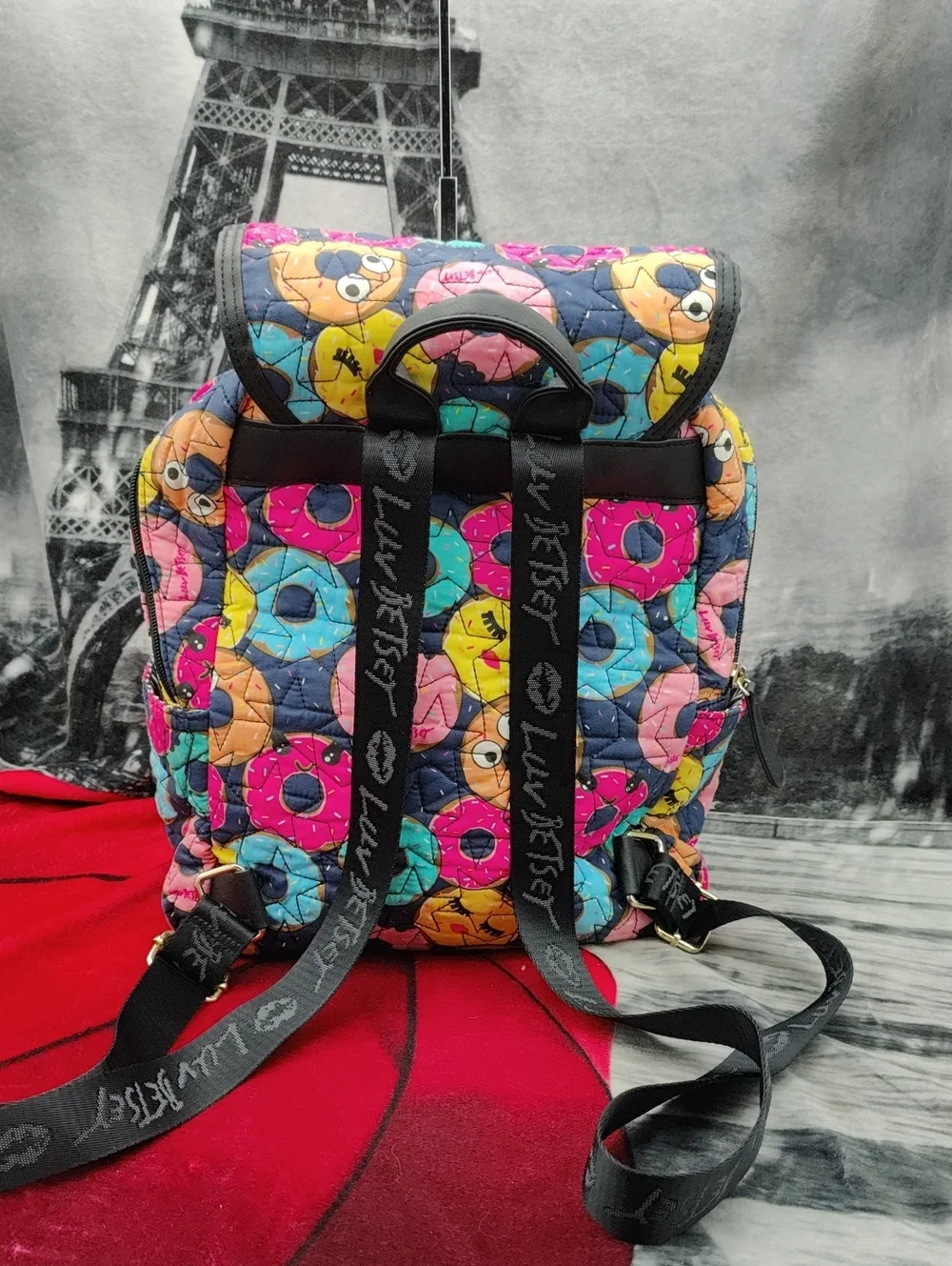 Betsey Johnson Donut Backpack